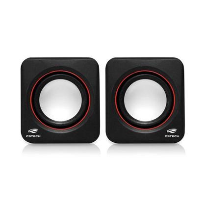 Imagem de Caixa de Som C3Tech 2.0 Portátil 3W RMS Preta - SP-301BK