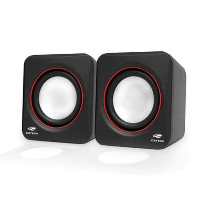 Imagem de Caixa de Som C3Tech 2.0 Portátil 3W RMS Preta - SP-301BK