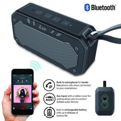 Imagem de Caixa De Som Com Bluetooth Portátil Iluv Impact Level