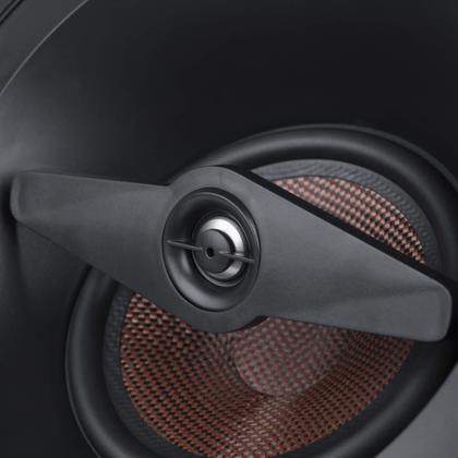 Imagem de Caixa de Som de Embutir Arandela Premium HS Eclipse 2 Vias Angulada 100W Frahm 32410