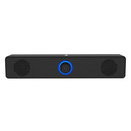 Imagem de Caixa de Som Gamer Rise Mode Aura Sound S2 Blue, LED Azul, Bluetooth, 3W*2, Preto  - RM-SP-02-BB
