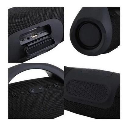 Imagem de Caixa De Som Grande Boombox Potente Bluetooth Portátil