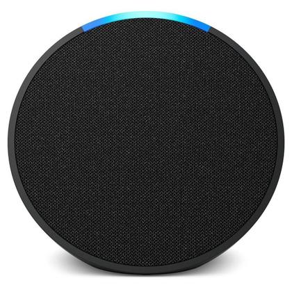 Imagem de Caixa de Som Inteligente Alexa Echo Pop, Compatível com Spotify, WiFi, Bluetooth, Deezer e Amazon Music, Preto