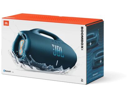 Imagem de Caixa de Som JBL Boombox 4 Azul Bluetooth Até 34h de Bateria