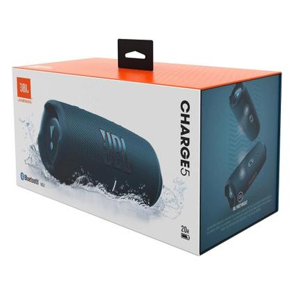 Caixa de Som JBL Charge 5, 30W RMS, Bluetooth, USB-C, Resistente à
