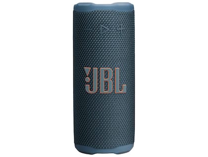 Caixa De Som Jbl Grip Bluetooth Portátil Azul Com Luz