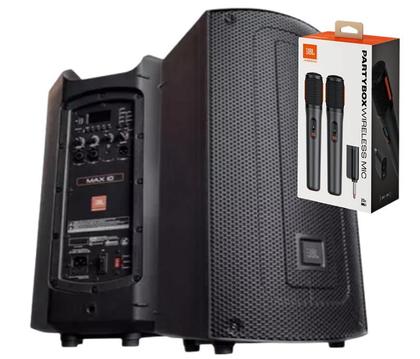 Imagem de Caixa de Som JBL Max 10 Ativa Bluetooth + 2 Mic s/fio JBL