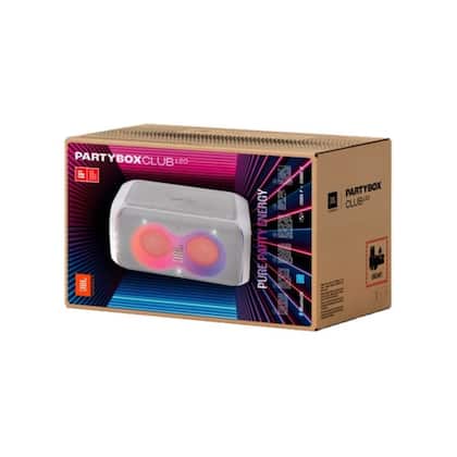 Caixa de som jbl partybox club 120 bluetooth branco