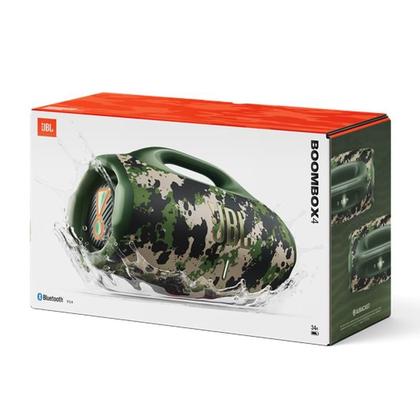 Imagem de Caixa de Som JBL Porttil Boombox 4 Bluetooth 210W IP68 Camuflada