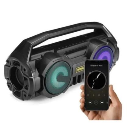 Imagem de Caixa De Som Km-s1 Portátil Sem Fio Bluetooth Tws Led Kimiso com microfone