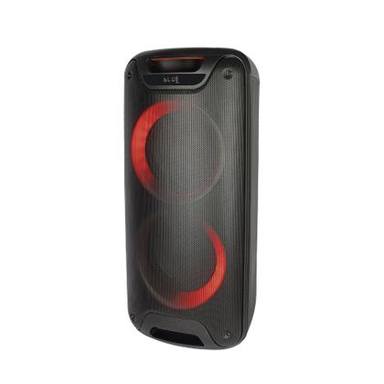 Imagem de Caixa de Som Nehc Flowbox Rádio Recarregável 400w RMS 2x 8' Microfone USB 2025