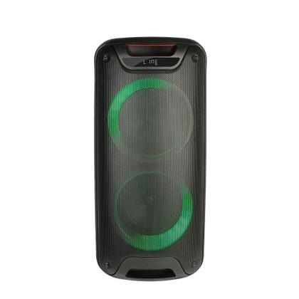 Imagem de Caixa de Som Nehc Flowbox Rádio Recarregável 400w RMS 2x 8' Microfone USB 2025