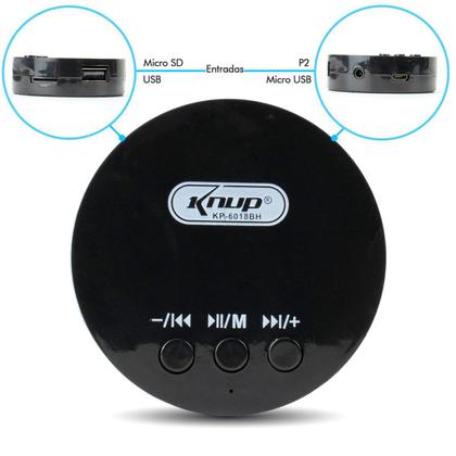 Imagem de Caixa de Som Para PC 2.1 Subwoofer FM USB Bluetooth 16W RMS