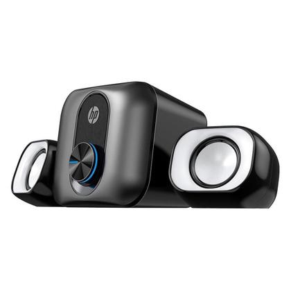 Imagem de Caixa de Som para PC HP DHS-2111S, USB, P2, Woofer 5W, Preto - 2B285AA