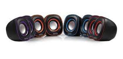 Imagem de Caixa de Som para Pc Notebook Computador Mini Caixinha USB 2.0 5W Plug P2 3.5mm Exbom CS-46