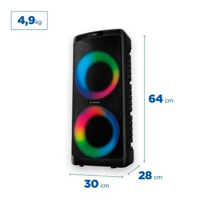Imagem de Caixa de Som Partybox Mondial PBX-600-A Bluetooth 600W Rms