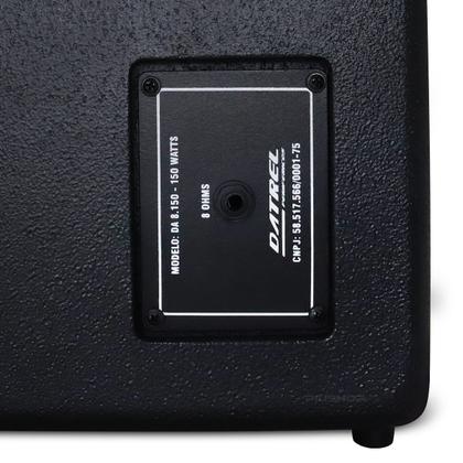 Imagem de Caixa de Som Passiva Datrel 8 150W RMS Madeira Acústica