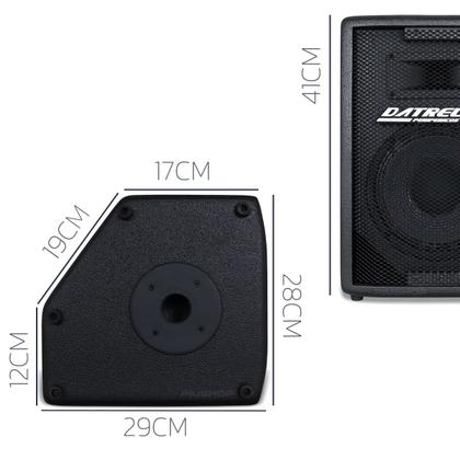 Imagem de Caixa de Som Passiva Datrel 8 150W RMS Madeira Acústica