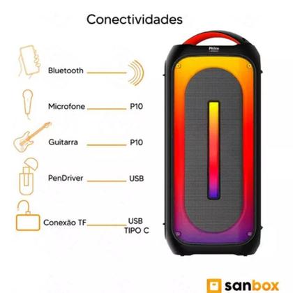 Imagem de Caixa De Som Pcx6701 Amplificada 650w Philco