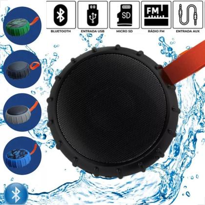 Imagem de Caixa De Som Pequena Portátil Potente Grave Usb Fm Bluetooth