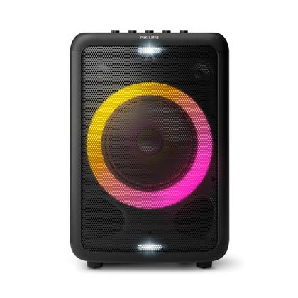 Imagem de Caixa De Som Philips Party Speaker Bluetooth 800w Tax320878 Preto