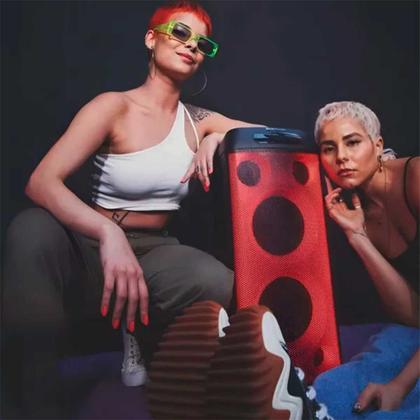 Imagem de Caixa de Som Polyvox Amplificadora Bluetooth 2000w XT-990T