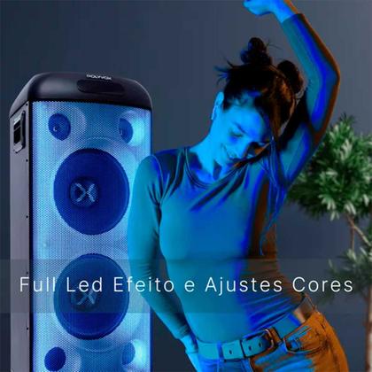 Imagem de Caixa de Som Polyvox Amplificadora Bluetooth 2000w XT-990T