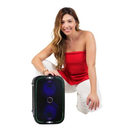 Imagem de Caixa de Som Polyvox Bluetooth Hi-Tech X-5 Induction Charge