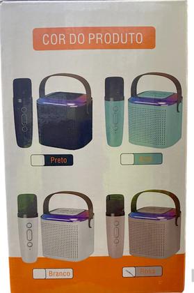 Imagem de Caixa de Som Portatil 10W Com 1 Microfone Karaoke Automex AL-8583