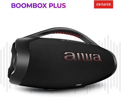 Imagem de Caixa de Som Portátil Aiwa Boombox Plus 200W Bluetooth À Prova D'água BBS-01B Preto