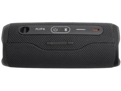 Imagem de Caixa De Som Portátil Bluetooth Flip 6 BLK À Prova D'água Preta Original - JBL