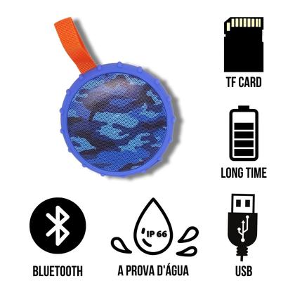 Imagem de Caixa de Som Portátil Bluetooth Resistente a Água AL-652