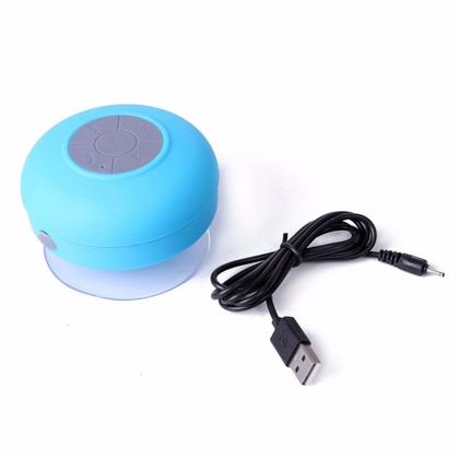 Imagem de Caixa De Som Portatil Bluetooth Resistente à Água - Azul
