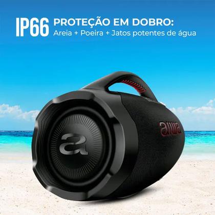 Imagem de Caixa de Som Portátil Boombox Plus BBS-01B 200W Bluetooth à Prova Dágua Aiwa