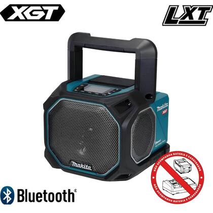 Imagem de Caixa de som portátil com bluetooth á bateria e elétrica makita 14.4v lxt 18v lxt 40v xgt mr014gz