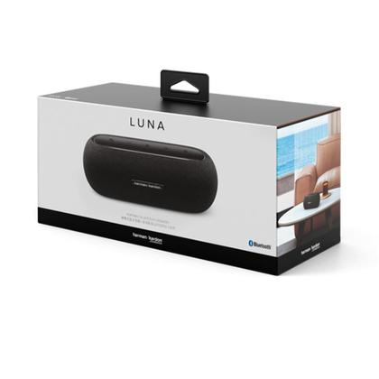 Imagem de Caixa de Som Portátil Harman Kardon Luna, Bluetooth, 25W RMS, IP67 à Prova D'Água e Poeira, 12Hrs de Bateria, Bivolt, Preto - 28992268