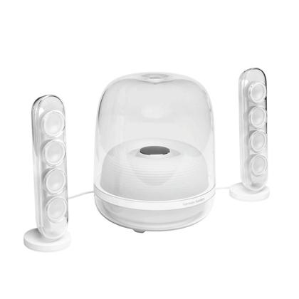 Imagem de Caixa de Som Portátil Harman Kardon Soundsticks 4, 140W RMS, Bluetooth - HKSOUNDSTICK4WHTBR