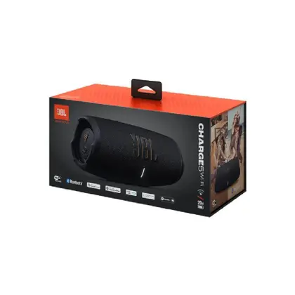 Caixa de Som Portátil JBL Charge 5, Wi-Fi, Bluetooth, 30W RMS, À