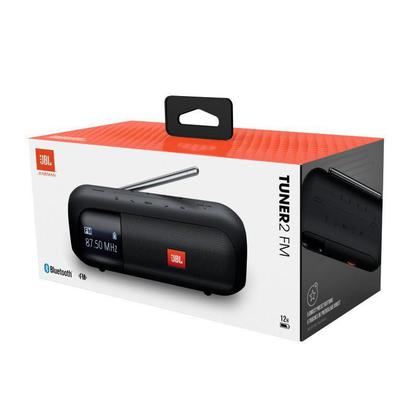Caixa de Som Portátil JBL Tuner 2 FM com Bluetooth à Prova de água