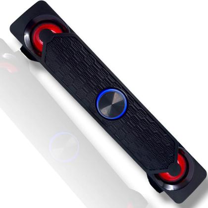 Imagem de Caixa de som Portátil Soundbar smart tv Efeito Led RGB potente