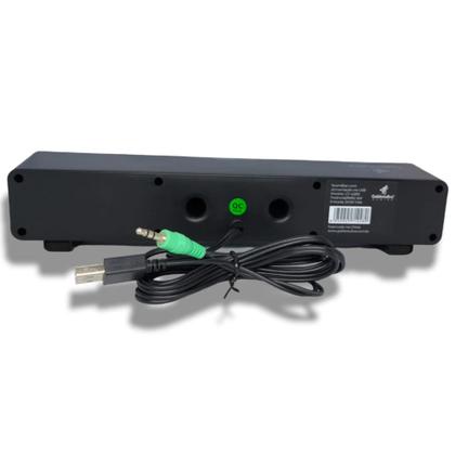 Imagem de Caixa de som Portátil Soundbar smart tv Efeito Led RGB potente