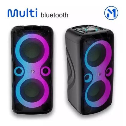 Imagem de Caixa de Som Pulse SP510 com Bluetooth USB Micro SD e Rádio FM 1100W