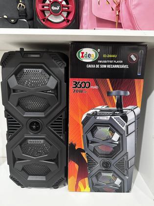 Imagem de Caixa de som recarregável 20w x2 3600mah