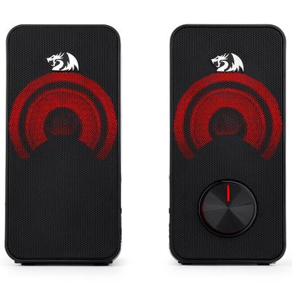 Imagem de Caixa de Som Redragon GS500 Stentor, LED, 3W x 2, P2 - GS500