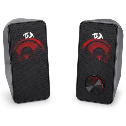Imagem de Caixa de Som Redragon GS500 Stentor, LED, 3W x 2, P2 - GS500