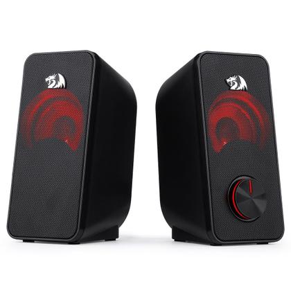 Imagem de Caixa de Som Redragon GS500 Stentor, LED, 3W x 2, P2 - GS500