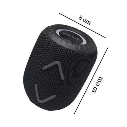 Imagem de Caixa De Som Sem Fio Potente Resistente à àgua Portátil Bluetooth - Vermelha