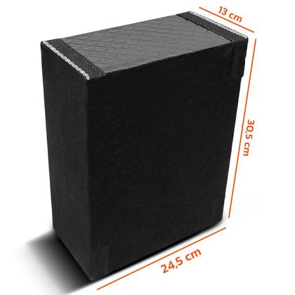 Imagem de Caixa De Som Shutt Ultra Slim Amplificada Diamantada 400w Subwoofer 8 Pol Bolinha Grave Forte Led