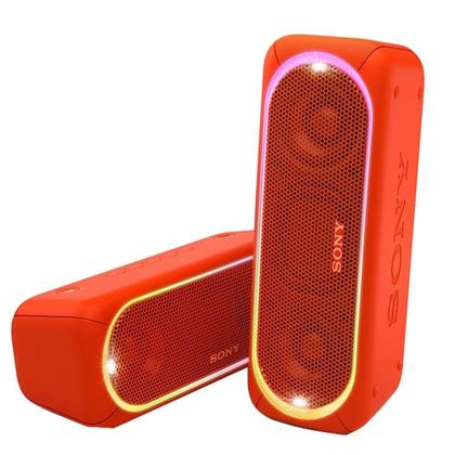 Caixa de Som Sony Speaker SRS-XB30 Vermelho Bluetooth, Wireless