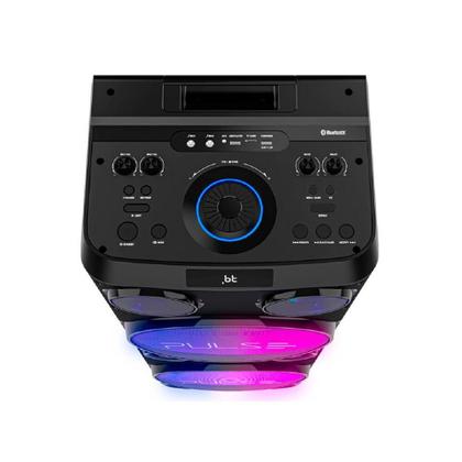 Imagem de Caixa De Som SP508 Torre Double 12 2300W Bluetooth Pulse Preto Bivolt